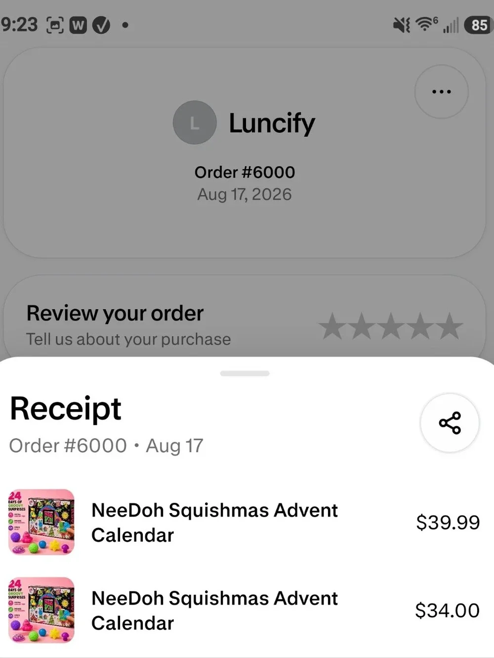 NeeDoh Advent Calendar by Schylling